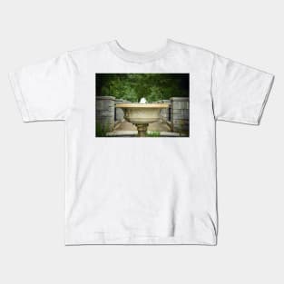 Fountain in the Garden Kids T-Shirt